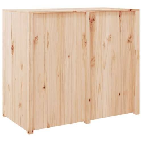 Vanjski kuhinjski ormarić 106x55x92 cm od masivne borovine - Prirodna boja bora 106 x 55 x 92 cm 1 4 police Cijena