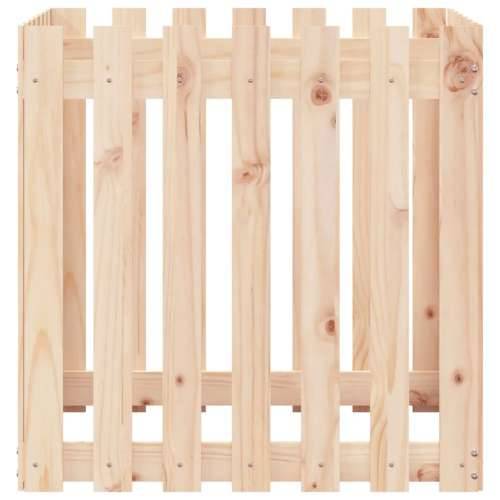 Vrtna sadilica s izgledom ograde 70x70x70 cm masivna duglazije - Prirodna boja bora 70 x 70 x 70 cm 1 Cijena