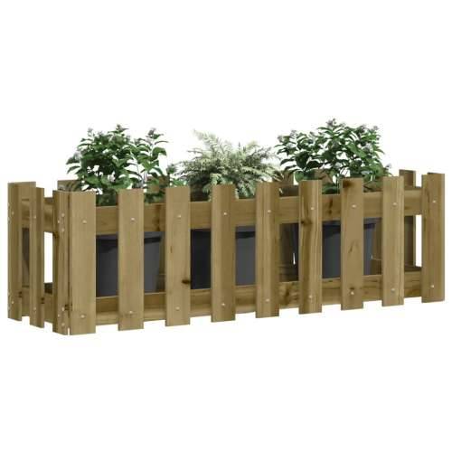 Povišena gredica - Vrtna gredica 100x30x30 cm impregnirana borovina - Prirodno impregnirano 100 x 30 x 30 cm 1 Cijena