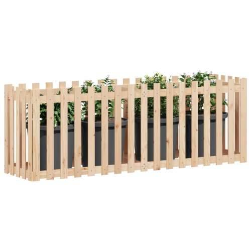 Povišena gredica - Vrtna gredica 200x50x70 cm od masivne borovine - Prirodna boja bora 200 x 50 x 70 cm 1 Cijena