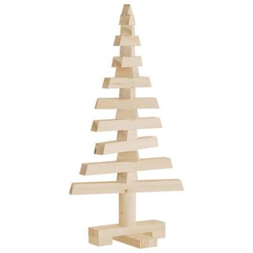 Drveno ukrasno božićno drvce 60 cm od masivne borovine - 60 cm 1 Cijena