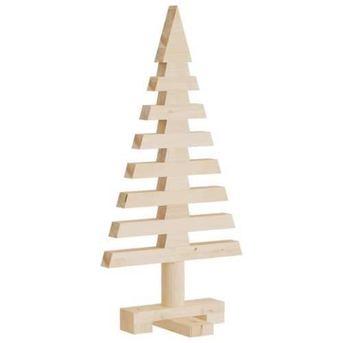 Drveno ukrasno božićno drvce 60 cm od masivne borovine - 60 cm 1 Cijena
