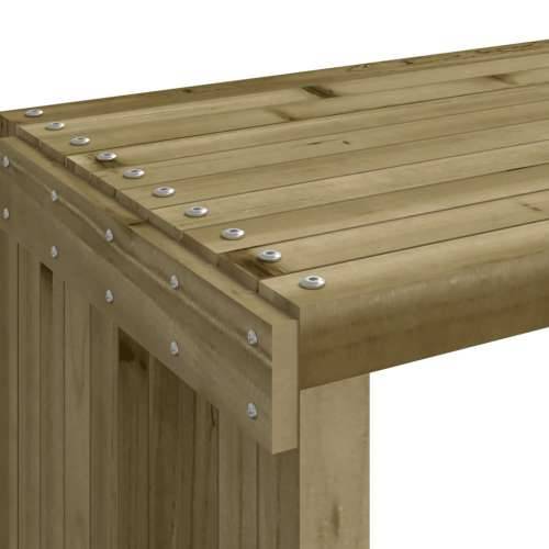 Vrtna klupa produživa 212,5x40,5x45 od impregnirane borovine - Prirodno impregnirano 1 2 Cijena