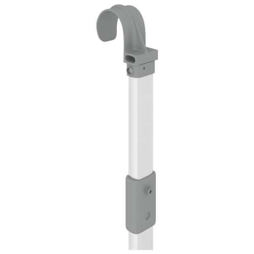 Stalak za sušenje za balkon 89 x 25 x (60 - 95) cm aluminijski - 89 x 25 x 95 cm Cijena