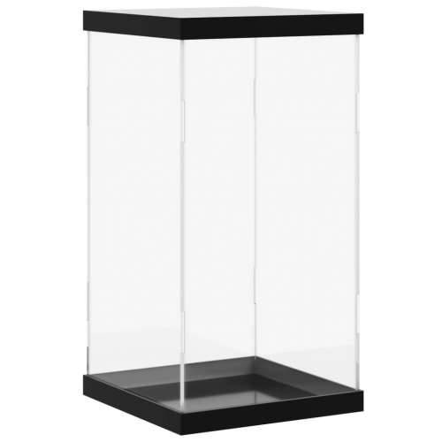 Kutija za izlaganje prozirna 20 x 20 x 38 cm akrilna Cijena
