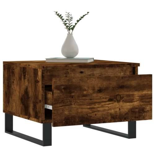 Stolići za kavu 2 kom boja hrasta 50x46x35 cm konstruirano drvo - Dimljeni hrast 2 Cijena