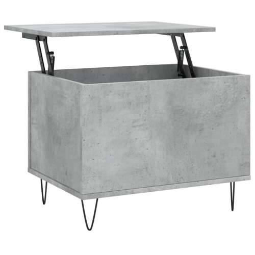 Stolić za kavu boja betona 60 x 44,5 x 45 cm konstruirano drvo - Beton siva 1 Cijena