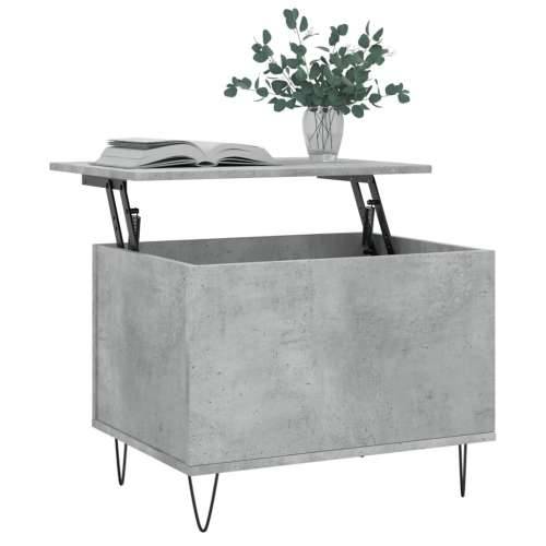 Stolić za kavu boja betona 60 x 44,5 x 45 cm konstruirano drvo - Beton siva 1 Cijena