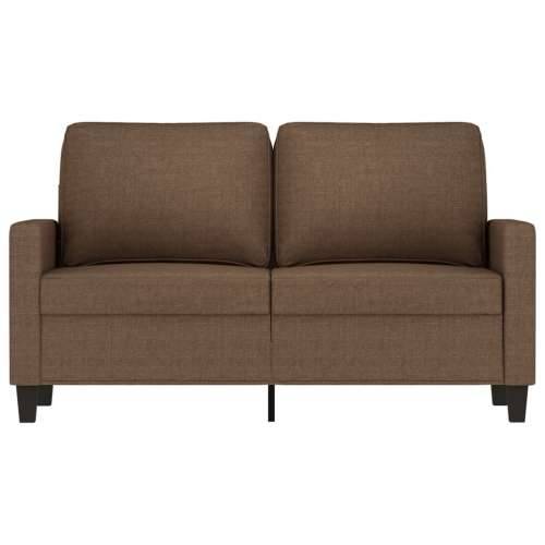 Dvosjed od tkanine smeđi 120 cm - Smeđa 120 cm Cijena
