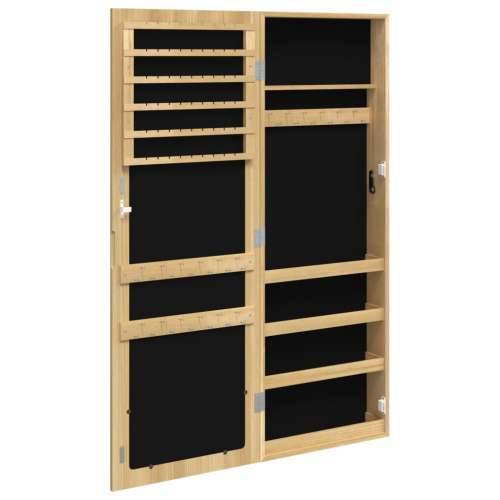 Zidni ormarić za nakit s ogledalom 37,5 x 10 x 106 cm - Smeđa 37.5 x 10 x 106 cm 1 Cijena