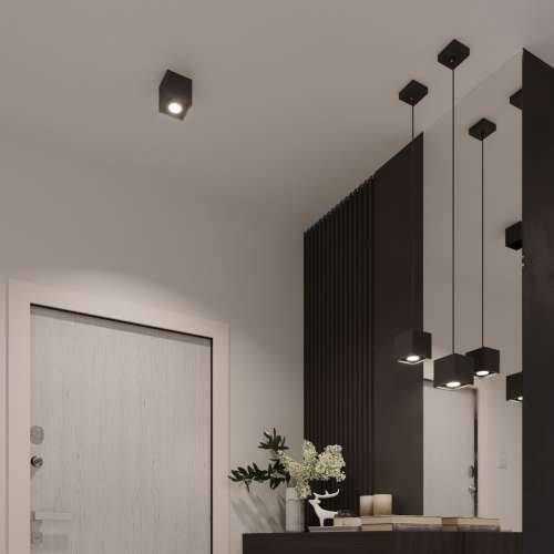 Stropna lampa QUAD 2 crna Cijena
