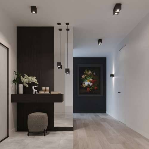 Stropna lampa QUAD 2 crna Cijena
