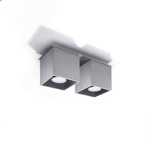 Stropna lampa QUAD 2 siva Cijena