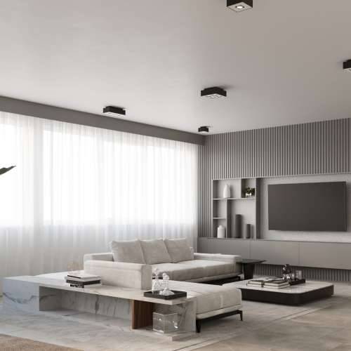 Stropna lampa MONO 1 crna Cijena