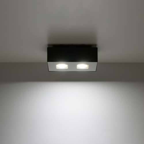 Stropna lampa MONO 2 crna Cijena