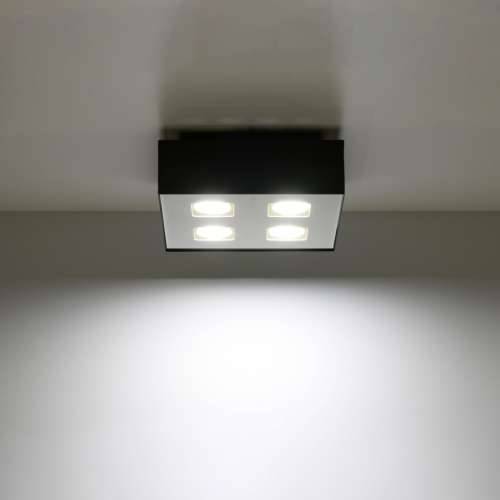 Stropna lampa MONO 4 crna Cijena