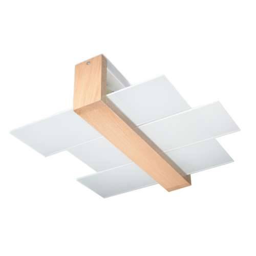 Stropna lampa FENIKS 2 prirodno drvo Cijena