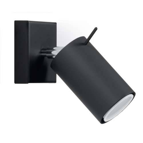 Zidna lampa RING crna Cijena