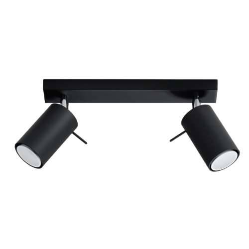 Stropna lampa RING 2 crna Cijena