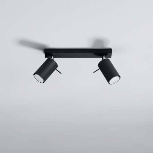 Stropna lampa RING 2 crna Cijena
