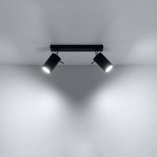 Stropna lampa RING 2 crna Cijena