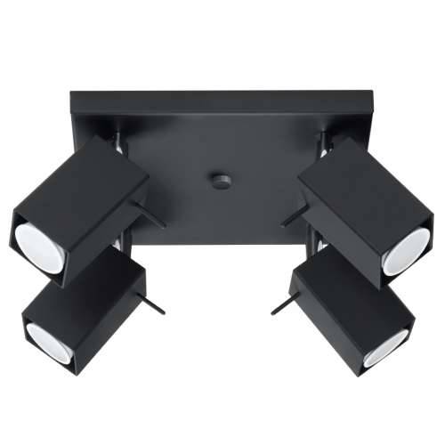 Stropna lampa MERIDA 4 crna Cijena