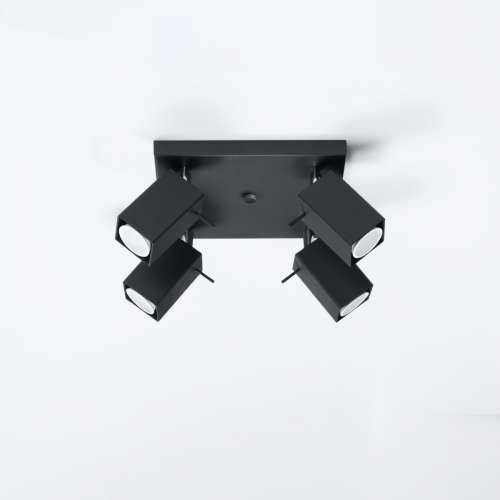Stropna lampa MERIDA 4 crna Cijena