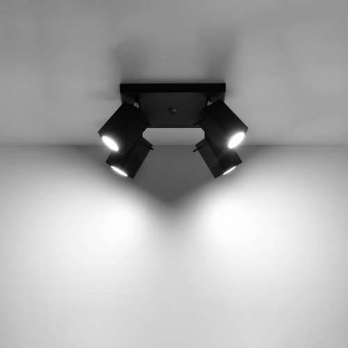 Stropna lampa MERIDA 4 crna Cijena