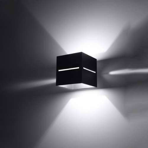 Zidna lampa LOBO crna Cijena