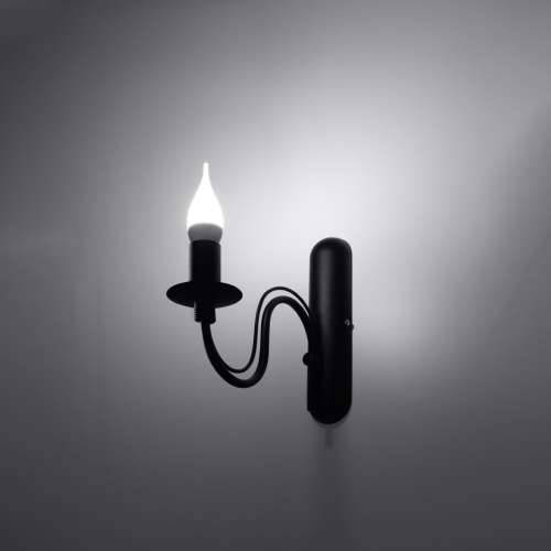 Zidna lampa MINERWA crna Cijena