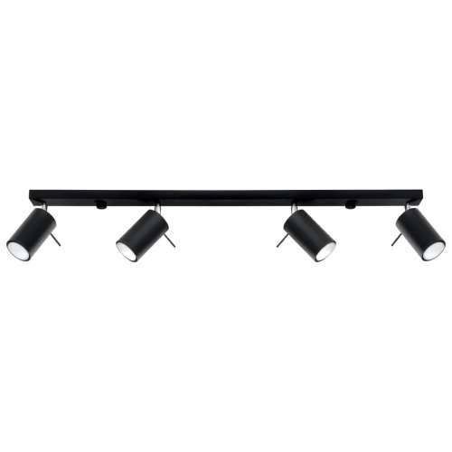 Stropna lampa RING 4L crna Cijena