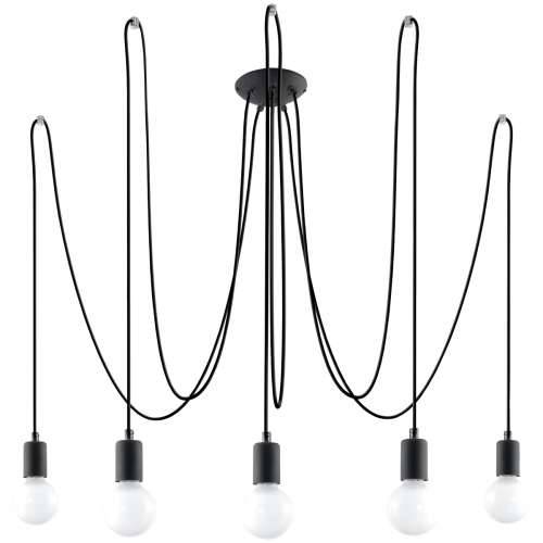 Luster EDISON 5 crni Cijena