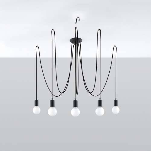 Luster EDISON 5 crni Cijena