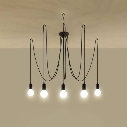 Luster EDISON 5 crni Cijena