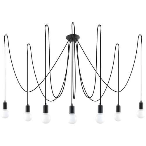 Luster EDISON 7 crni Cijena