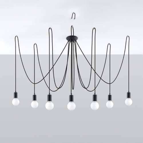 Luster EDISON 7 crni Cijena