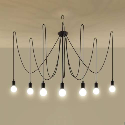 Luster EDISON 7 crni Cijena