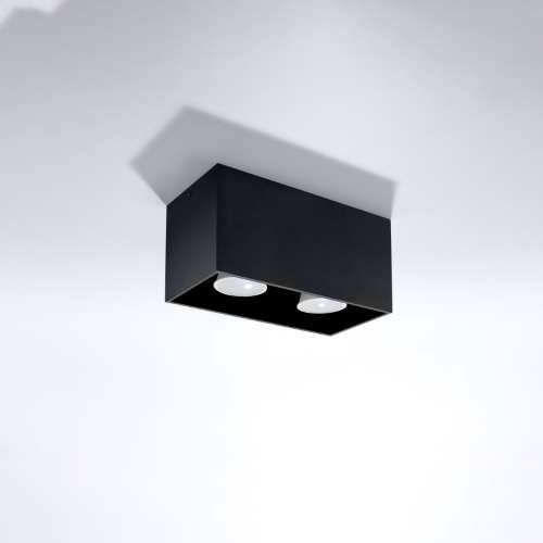 Stropna lampa QUAD crna Cijena
