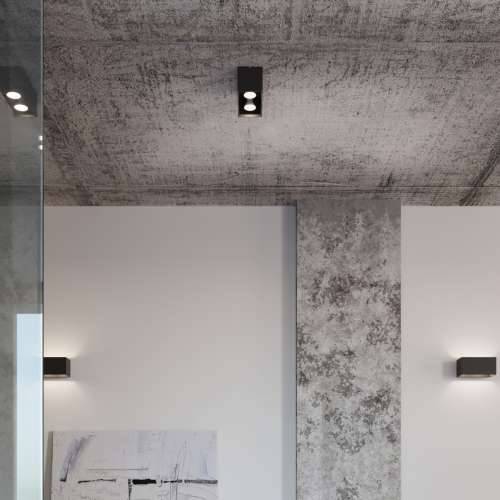 Stropna lampa QUAD crna Cijena