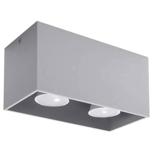 Stropna lampa QUAD siva Cijena