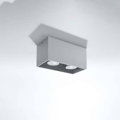 Stropna lampa QUAD siva Cijena