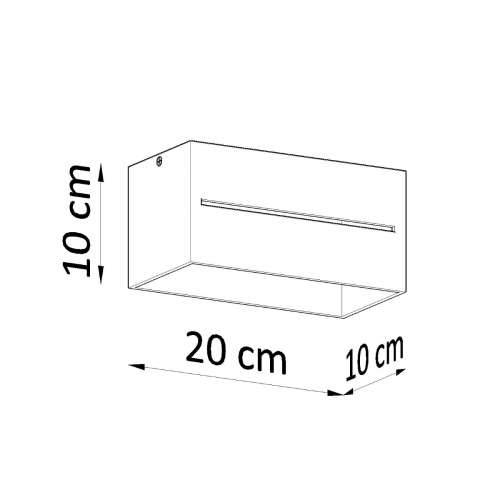 Stropna lampa LOBO 2 crna Cijena