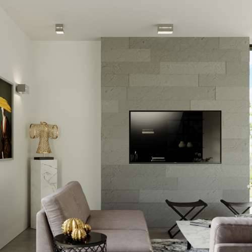 Stropna lampa LOBO 2 siva Cijena