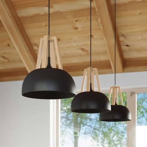 Visilica CASCO crna/prirodno drvo Cijena