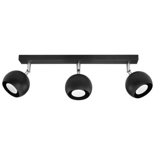 Stropna lampa OCULARE 3 crna Cijena