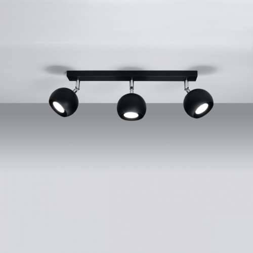 Stropna lampa OCULARE 3 crna Cijena