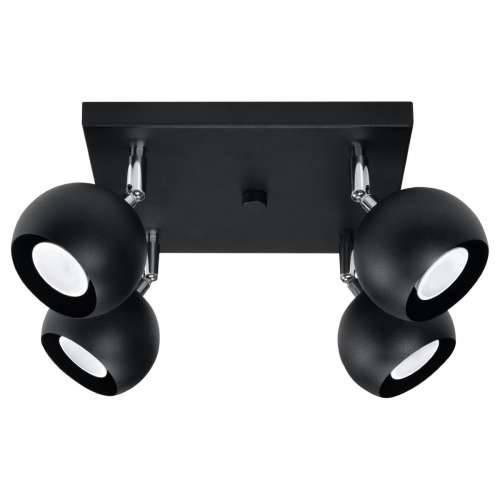 Stropna lampa OCULARE 4 crna Cijena