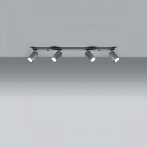 Stropna lampa RING 4L siva Cijena