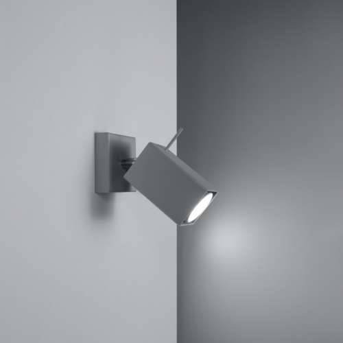 Zidna lampa MERIDA 1 siva Cijena