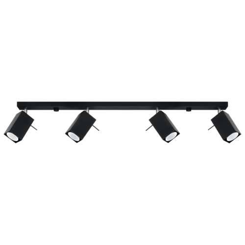 Stropna lampa MERIDA 4L crna Cijena